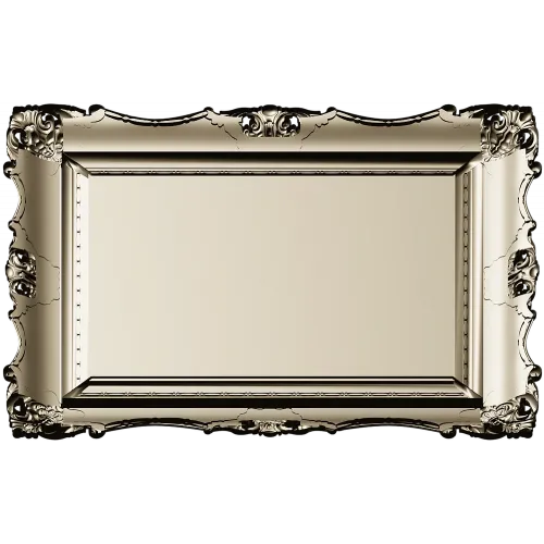 Aurelia Baroque Frame - STL 3D model for CNC milling