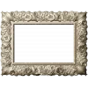 Florentine Rose Decorative Frame STL for CNC