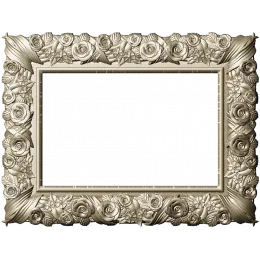Florentine Rose Frame
