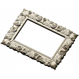 Florentine Rose Frame