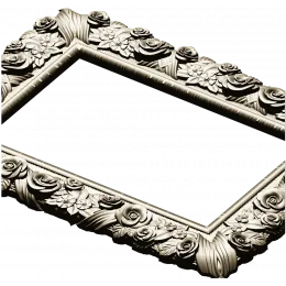 Florentine Rose Frame