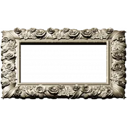 Florentine Rose Frame