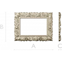 Florentine Rose Frame