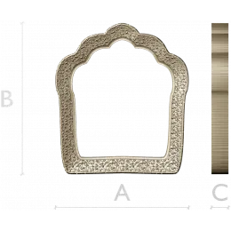 Scalloped Baroque Frame