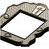 Orthodox Scalloped Frame - STL 3D Model for CNC Carving