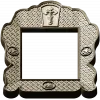Orthodox Scalloped Frame - STL 3D Model for CNC Carving