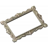 Ornate Baroque Frame STL for CNC