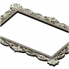 Ornate Baroque Frame STL for CNC