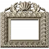 Shell Crest Acanthus Frame - STL 3D Model for CNC