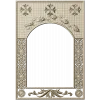 Vinecrest Arched Decorative Frame - STL 3D model for CNC milling