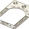Vinecrest Arched Decorative Frame - STL 3D model for CNC milling