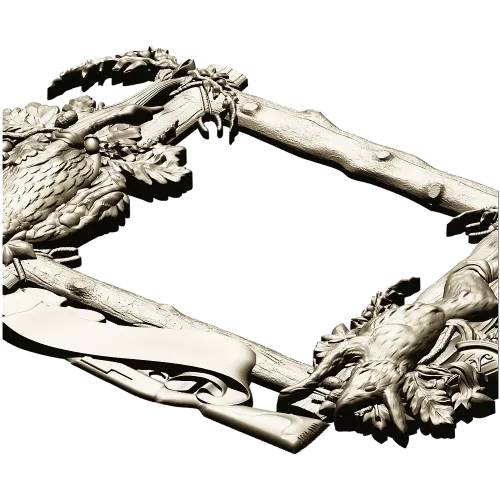 Охотничья рамка - 3D модель STL для ЧПУ