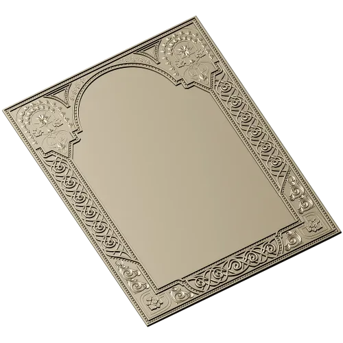 Ornate Arched Frame STL for CNC