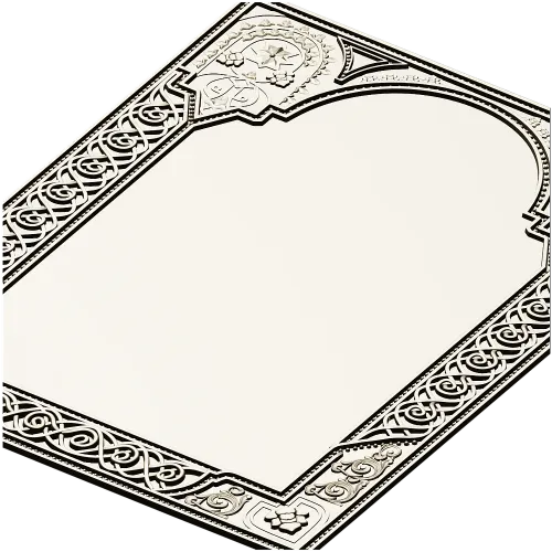 Ornate Arched Frame STL for CNC