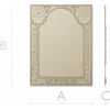 Ornate Arched Frame STL for CNC