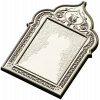 Ornate Trefoil Icon Frame STL for CNC