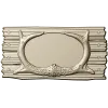 Antler Oval Plaque - high-relief STL model for CNC