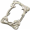 Aurelia Lily Frame - STL 3D model for CNC routing