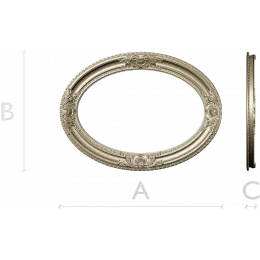 Aurelia Oval Frame