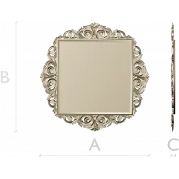 Regal Acanthus Square Frame
