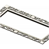 Rectangular Filigree Frame STL for CNC