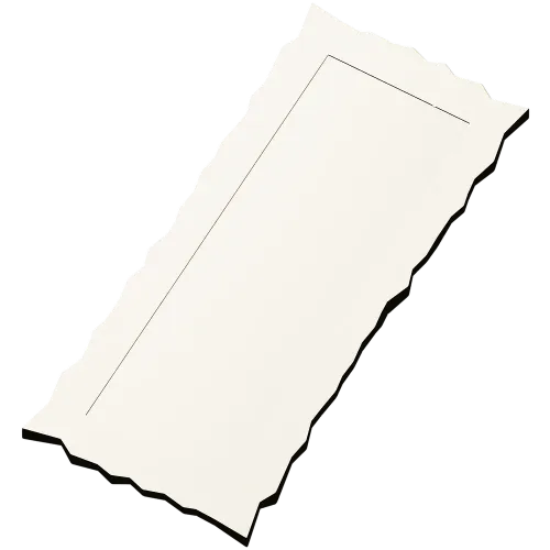 Serrated Rectangular Frame STL for CNC milling
