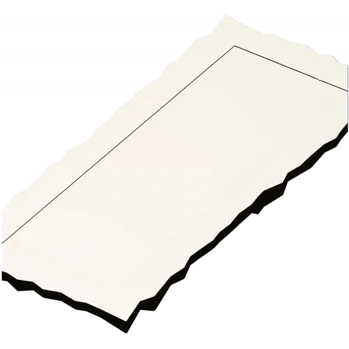 Serrated Rectangular Frame STL for CNC milling