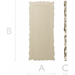 Serrated Ribbon Frame
