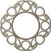 Sunlit Loop Frame - ornate round frame 3D model (STL for CNC)