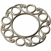 Sunlit Loop Frame - ornate round frame 3D model (STL for CNC)