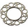 Sunlit Loop Frame - ornate round frame 3D model (STL for CNC)