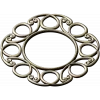 Sunlit Loop Frame - ornate round frame 3D model (STL for CNC)