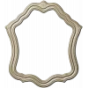 Wavy Baroque Frame STL for CNC