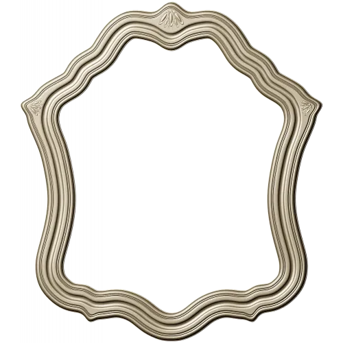 Wavy Baroque Frame STL for CNC