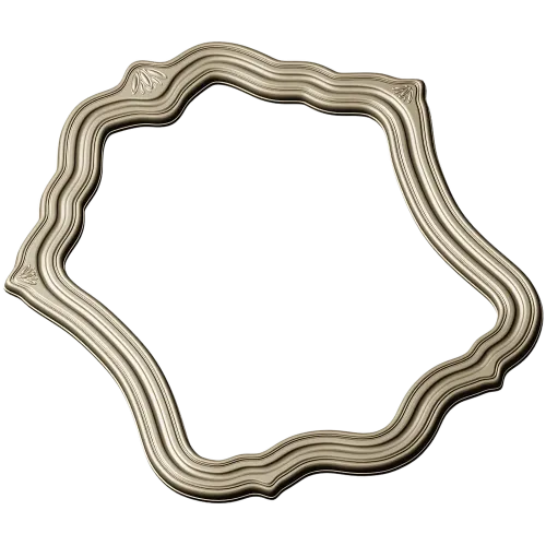 Wavy Baroque Frame STL for CNC