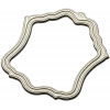 Wavy Baroque Frame STL for CNC