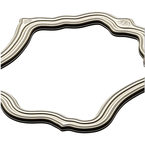 Wavy Baroque Frame STL for CNC