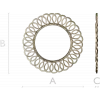 Auric Loop Wreath