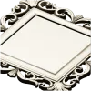 Baroque Square Frame STL - ornate CNC-ready 3D model