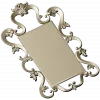 Rococo Rectangular Carved Frame STL