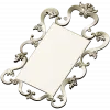 Rococo Rectangular Carved Frame STL