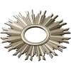 Sunburst Ornamental Frame STL for CNC