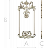 Ornate Rococo Frame STL for CNC Milling