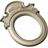 Aurelia Oval Cartouche - 3D STL Frame for CNC