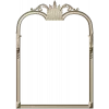 Ornate Crown Mirror Frame - STL 3D model for CNC milling