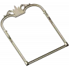 Ornate Crown Mirror Frame - STL 3D model for CNC milling