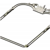 Ornate Crown Mirror Frame - STL 3D model for CNC milling