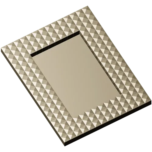 Pyramid Stud Frame STL - 3D model for CNC milling
