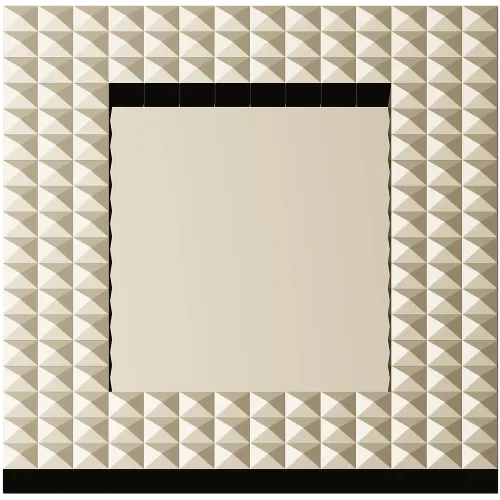 Pyramid Stud Frame STL - 3D model for CNC milling