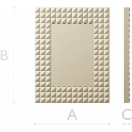 Pyramid Stud Frame